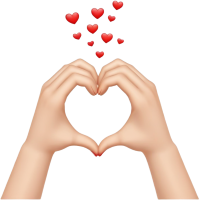 heartshape Discord emoji — free static PNG download