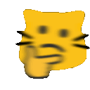 ameowhyperthink Discord emoji — free static PNG download