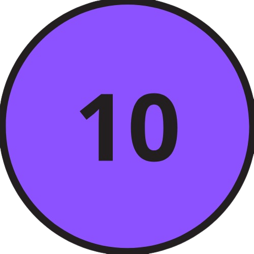 purple 10 Discord emoji — free static PNG download