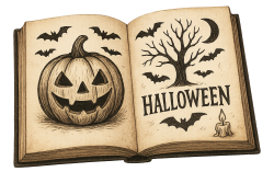 halloweenbook Discord emoji — free static PNG download