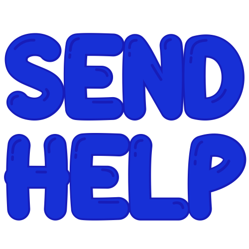 send help Discord emoji — free static PNG download