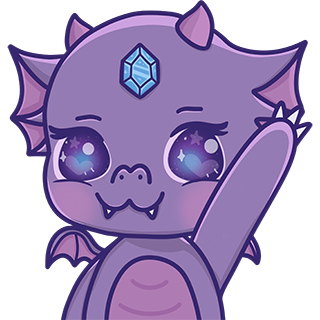 dragon wave Discord emoji — free static PNG download
