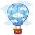 hotairballoon Discord emoji — free animated GIF download