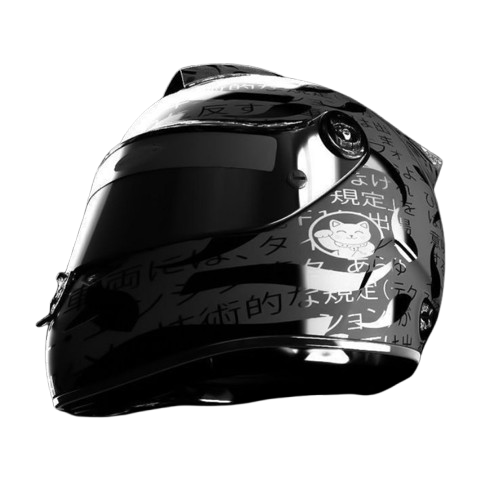 cyber helmet Discord emoji — free static PNG download