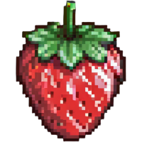 strawberry Discord emoji — free static PNG download