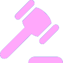 pink mod hammer Discord emoji — free static PNG download