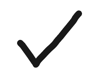 black checkmark Discord emoji — free static PNG download