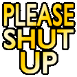 plsshutup rainbow Discord emoji — free animated GIF download