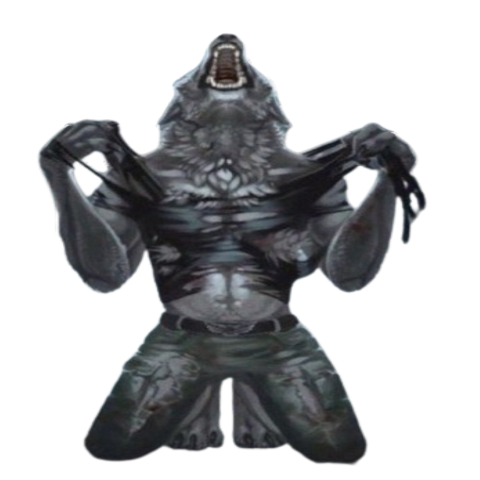 alpha wolf Discord emoji — free static PNG download