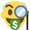 money money green green Discord emoji — free static PNG download