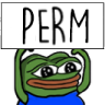 pepe perm Discord emoji — free static PNG download