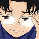 okarun sad Discord emoji — free static PNG download