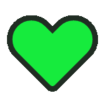 greenheartgif Discord emoji — free animated GIF download