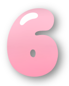 number six 6 pink Discord emoji — free static PNG download