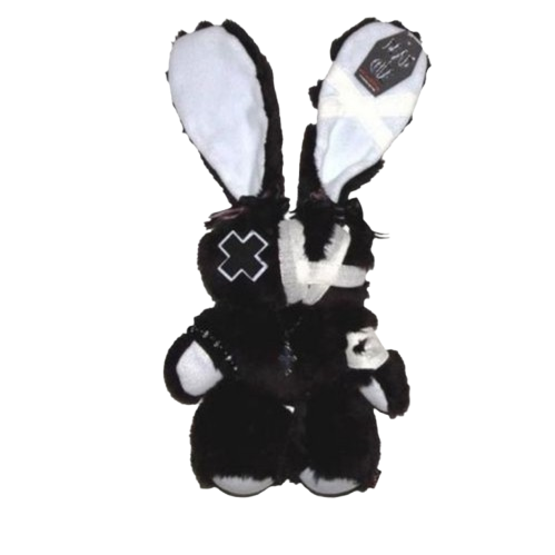 goth plushbunny Discord emoji — free static PNG download