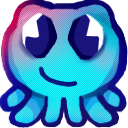 smirk octopus Discord emoji — free static PNG download