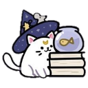 wizard cat8 Discord emoji - free download