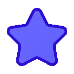 bluestargif Discord emoji — free animated GIF download
