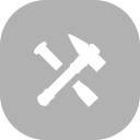white black staff badge Discord emoji — free static PNG download