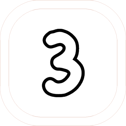 num three Discord emoji - free download