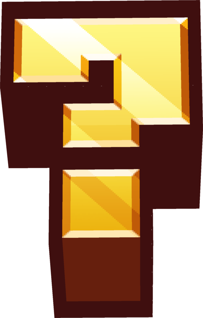 minecraft gold exclamation Discord emoji — free static PNG download