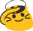 blobcat salute Discord emoji — free static PNG download