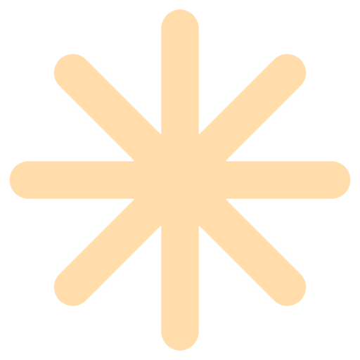 pastelorangeasterisk Discord emoji — free static PNG download