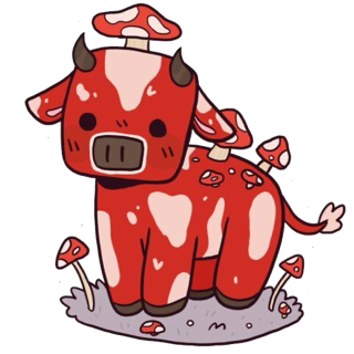 mooshroom Discord emoji — free static PNG download