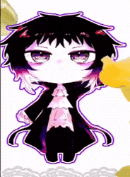 akutagawa wave Discord emoji — free animated GIF download