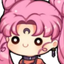 chibiusa shocked Discord emoji — free static PNG download