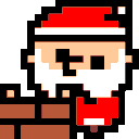 santa Discord emoji — free animated GIF download