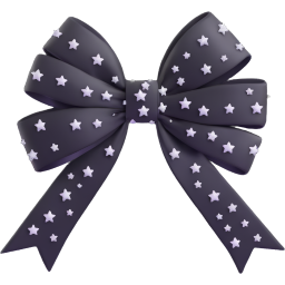 sparklyblackbow Discord emoji — free static PNG download