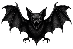 halloween bat Discord emoji — free static PNG download