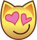 lovecat Discord emoji — free static PNG download
