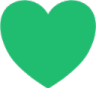 green heart 2 Discord emoji — free static PNG download
