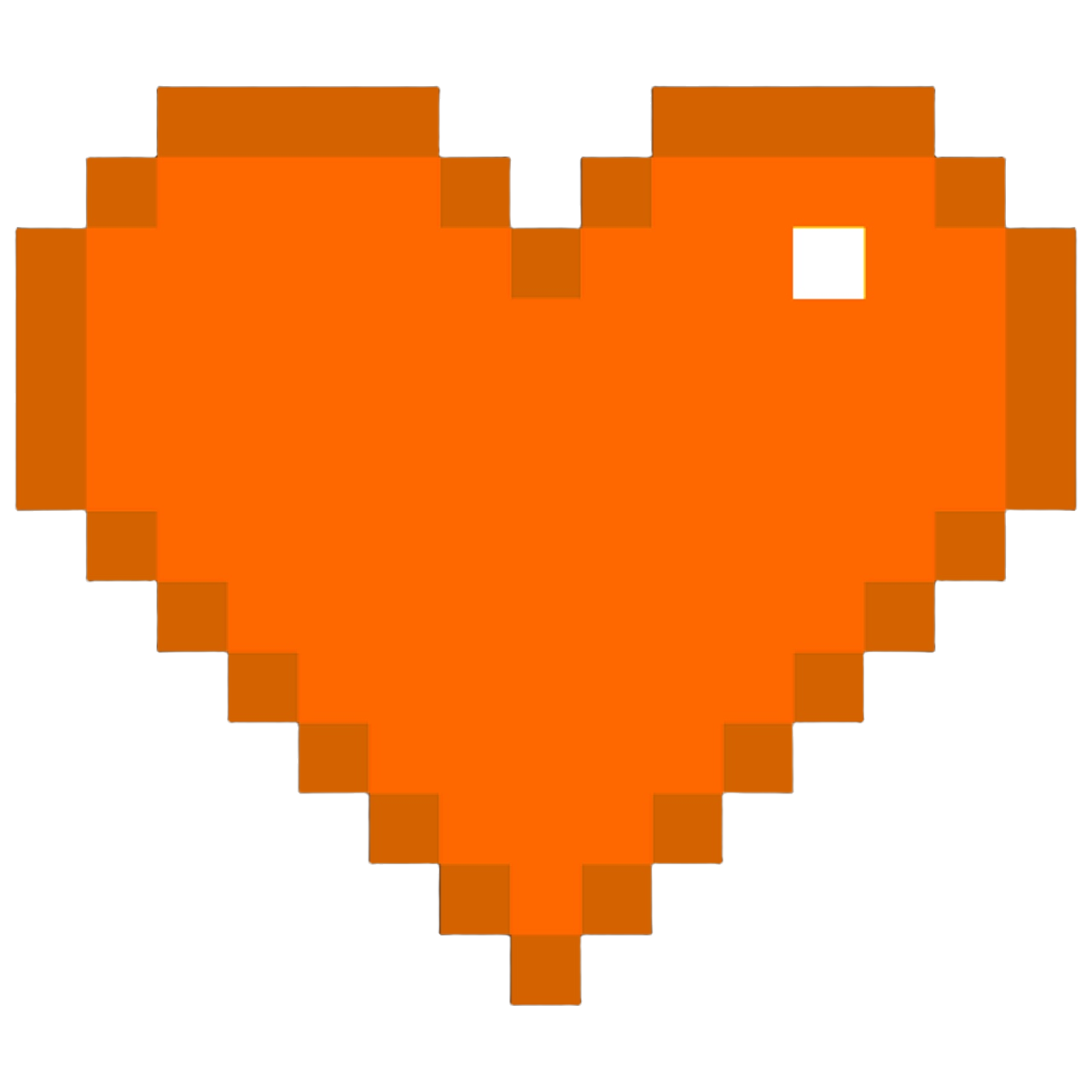 pixelheartorange Discord emoji — free static PNG download