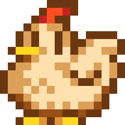chicken Discord emoji — free static PNG download