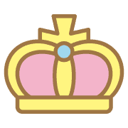 cinnamoroll crown Discord emoji — free static PNG download