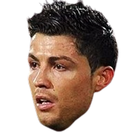 ronaldo goat Discord emoji — free static PNG download