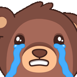 cry t bearish Discord emoji — free animated GIF download