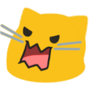 blobcat angry Discord emoji — free static PNG download