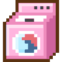 pink laundry Discord emoji — free animated GIF download