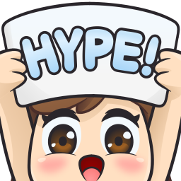 brunettegirlhype Discord emoji — free static PNG download