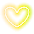 yellowneonheart Discord emoji — free static PNG download