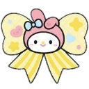 mymelody bow Discord emoji — free static PNG download