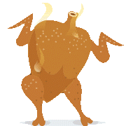 skype turkey Discord emoji — free animated GIF download
