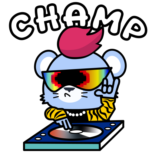 cybercubs dj Discord emoji — free static PNG download