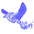 blue phoenix Discord emoji — free animated GIF download