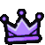 crown purple Discord emoji — free animated GIF download