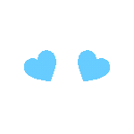 lightblueheartgif Discord emoji — free animated GIF download